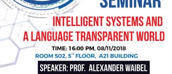 Seminar: “Intelligent Systems and a Language Transparent World”