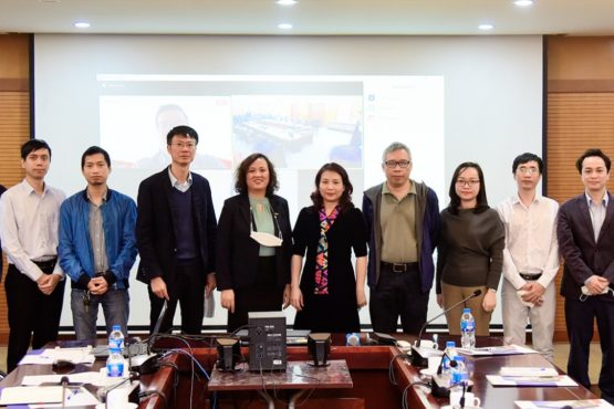 USTH welcomes representatives of Viettel Group to discuss collaborative plan in 2022