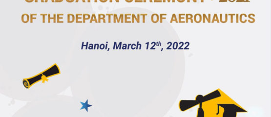Graduation Ceremony 2021 of the Department of Aeronautics