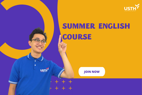 Summer English course 2022 for students applying for Bachelor program USTH