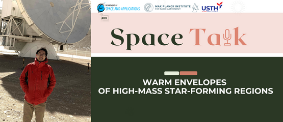 SpaceTalk #69: Warm envelopes of high-mass star-forming regions