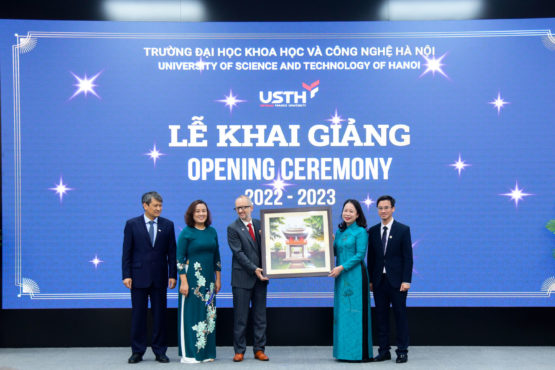 USTH is honored to welcome the Vice President to attend the Opening Ceremony of the academic year 2022-2023