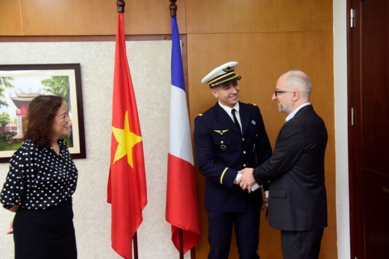From French officer cadet to USTH Intern: An inspiring story of Bastien