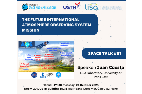 SpaceTalk NO. 81: The future international Atmosphere Observing System mission