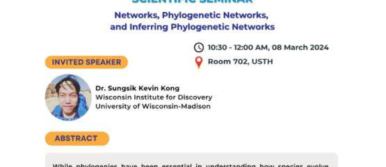 Seminar “Networks, phylogenetic networks, and inferring phylogenetic networks”