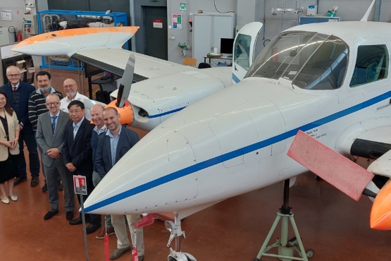 USTH explores training partnerships in Aeronautics with the  Evering Institute (France)
