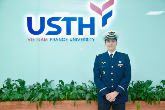 From France to USTH: A journey to fulfill a childhood dream to be an Air Force Officer