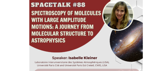 SpaceTalk NO. 88: Spectroscopy of molecules with large amplitude motions : a journey from molecular structure to astrophysics