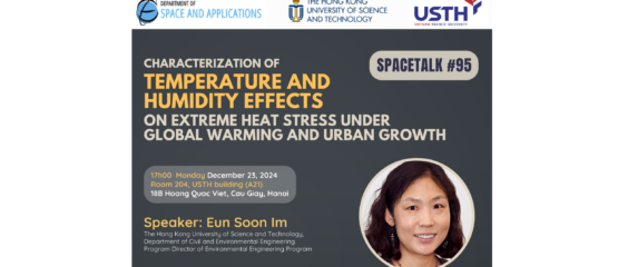 SpaceTalk NO. 95: Characterization of temperature and humidity effects on extreme heat stress under global warming and urban growth