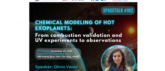 SpaceTalk NO. 102: Chemical modeling of hot exoplanets