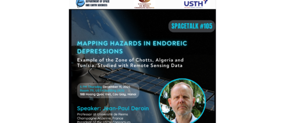 SpaceTalk NO. 105: Mapping Hazards in Endoreic Depressions