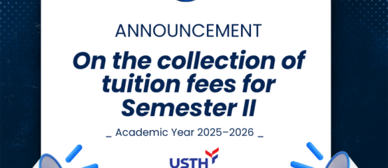 Announcement on tuition fees for Semester II – Academic Year 2025–2026 (Master’s Programs)