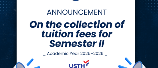 Announcement on tuition fees for Semester II – Academic Year 2025–2026 (PhD’s Programs)