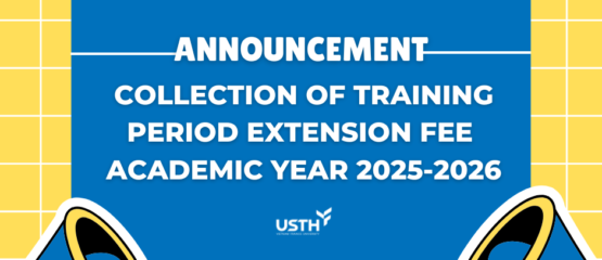 Announcement on the collection of training period extension fee, academic Year 2025–2026