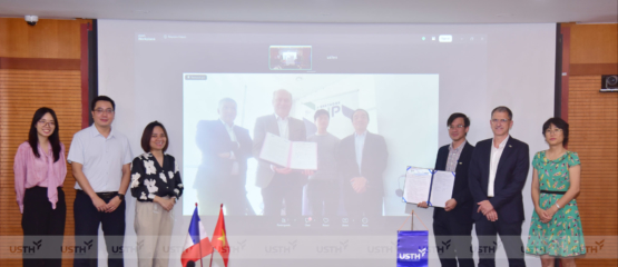 USTH and Bretagne INP (France) sign MoU to strengthen cooperation in training and research in Food Technology