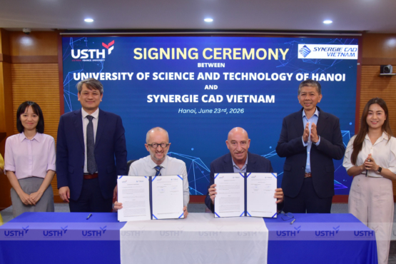 USTH and Synergie Cad Vietnam sign MoU to strengthen University–Industry cooperation
