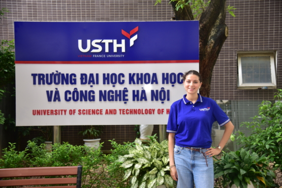 Stepping out of the “comfort zone”: Jannah’s inspiring internship journey from France to USTH Stepping out of the “comfort zone”: Jannah’s inspiring internship journey from France to USTH