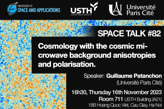SpaceTalk NO. 82: Cosmology with the cosmic mi-crowave background anisotropies and polarisation