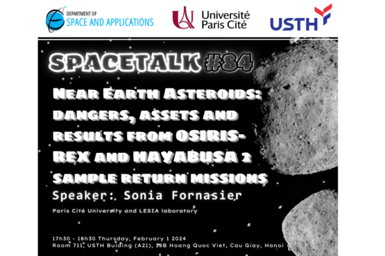SpaceTalk NO. 84: Near Earth Asteroids: dangers, assets and results from OSIRIS-REX and HAYABUSA 2 sample return missions
