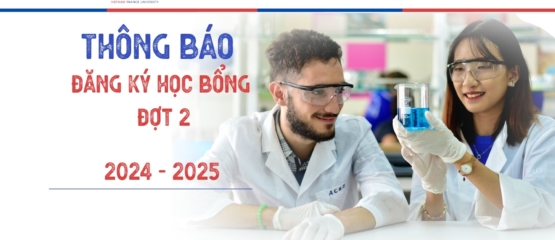 THÔNG BÁO TIẾP NHẬN ĐƠN ĐĂNG KÝ HỌC BỔNG ĐỢT 2, NĂM HỌC 2024-2025