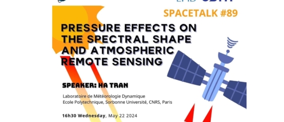 SpaceTalk NO. 89: Pressure effects on the spectral shape and atmospheric remote sensing