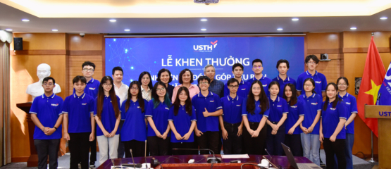 USTH khen thưởng sinh viên đạt thành tích xuất sắc trong kỳ thi Olympic sinh viên toàn quốc và sinh viên có đóng góp tiêu biểu năm học 2023-2024