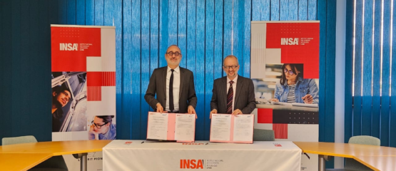 USTH ký kết hai thỏa thuận hợp tác với INSA Lyon