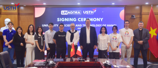 USTH và LINAGORA VIETNAM ký kết hợp tác chiến lược thúc đẩy nguồn nhân lực công nghệ cao