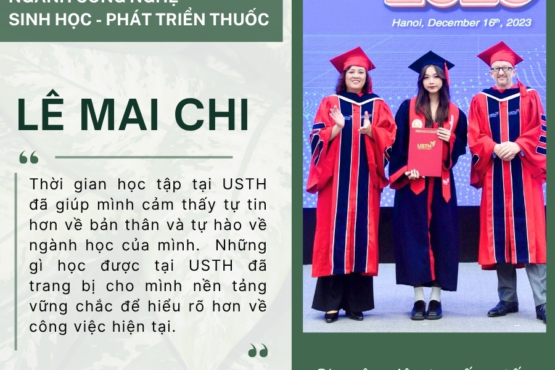 Cựu sinh viên ngành Công nghệ sinh học – Phát triển thuốc ra trường làm gì? Ở đâu?