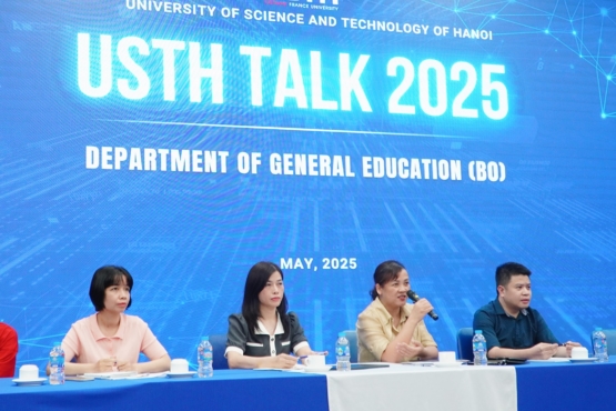 USTH Talk 2025: Diễn đàn đối thoại giữa sinh viên và Nhà trường vì một môi trường học tập tốt hơn