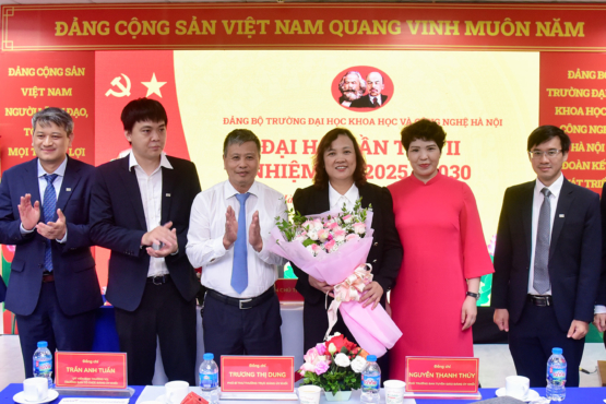 Đại hội Đảng bộ Trường Đại học Khoa học và Công nghệ Hà Nội lần thứ II, nhiệm kỳ 2025-2030: Đoàn kết – Phát triển – Sáng tạo – Đột phá