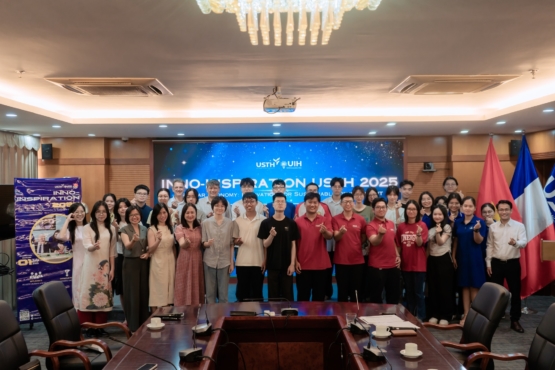 USTH tổ chức Lễ trao giải Vòng sáng kiến Cuộc thi Cảm hứng sáng tạo 2025