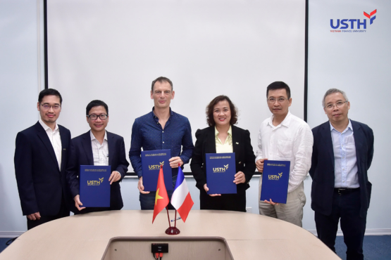 USTH thúc đẩy hợp tác quốc tế trong chương trình Toán ứng dụng với CIMPA, ICRTM và Viện Toán học