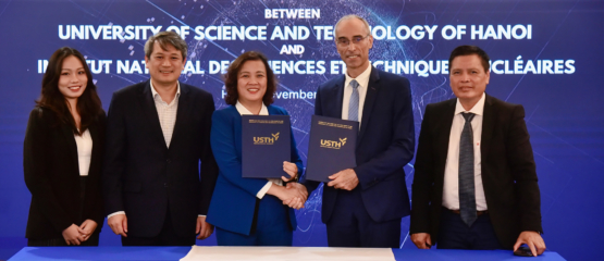 USTH và Viện Khoa học và Công nghệ Hạt nhân Quốc gia Pháp (INSTN) ký kết thỏa thuận hợp tác phát triển chương trình đào tạo Kỹ thuật Hạt nhân