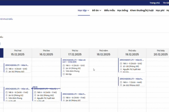 Hướng dẫn đăng ký học phần Block 3 Hướng dẫn đăng ký học phần Block 3