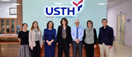 USTH gặp gỡ và trao đổi triển vọng hợp tác đào tạo với Đại học Paris-Saclay, Pháp