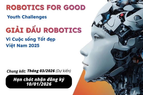 Giải đấu Robotics vì cuộc sống tốt đẹp việt nam 2025