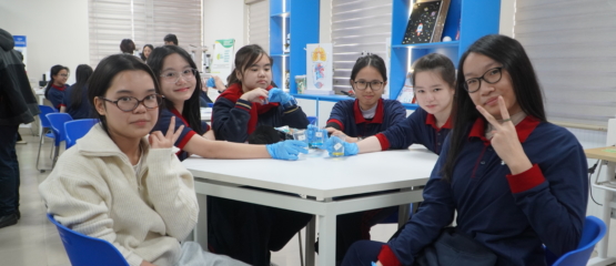 Khám phá STEM cùng học sinh trường THCS Đoàn Thị Điểm