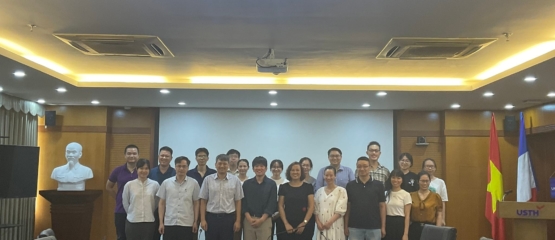 Nghiệm thu nhiệm vụ HTQT với Quỹ nghiên cứu quốc gia Hàn Quốc “Nghiên cứu vật liệu xúc tác trên cơ sở hợp chất của Cu cho phản ứng khử CO2 tạo nhiên liệu”