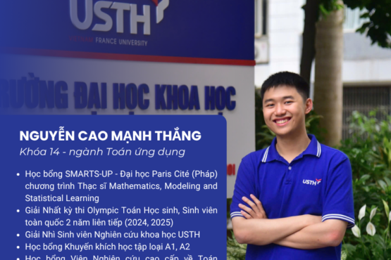 “Cú đúp” giải Nhất Olympic Toán toàn quốc và hành trình chinh phục nước Pháp