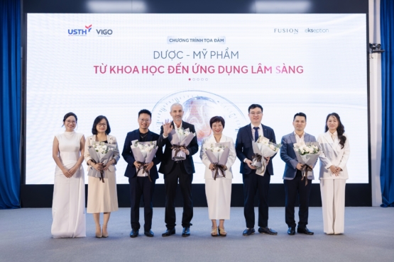 USTH phối hợp cùng Ekseption và The Vigo tổ chức tọa đàm khoa học “Dược – Mỹ phẩm: Từ khoa học đến ứng dụng lâm sàng”