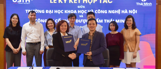 USTH ký kết thỏa thuận hợp tác với Dược phẩm Thái Minh, thúc đẩy đào tạo và nghiên cứu trong lĩnh vực khoa học sự sống