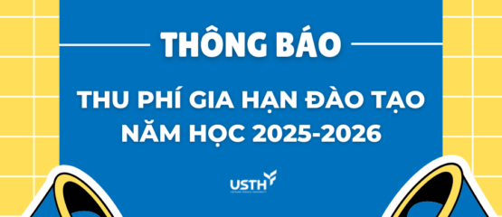Thông báo thu phí gia hạn đào tạo năm học 2025 – 2026