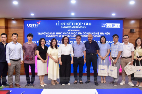 USTH và Công Ty Cổ Phần Phần Mềm – Tự Động Hóa – Điều Khiển (CadPro) ký kết thỏa thuận hợp tác