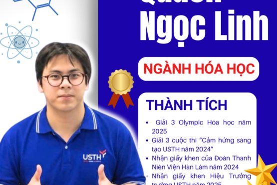 Năng lực được đánh thức khi đặt mình đúng môi trường: sinh viên ngành Hóa học USTH và hành trình vượt qua giới hạn Năng lực được đánh thức khi đặt mình đúng môi trường: sinh viên ngành Hóa học USTH và hành trình vượt qua giới hạn