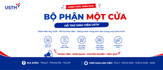 USTH chính thức triển khai Bộ phận Một cửa hỗ trợ sinh viên từ ngày 08/06/2026
