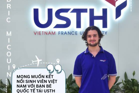 Cédric Micouin và mong muốn kết nối Việt Nam với bạn bè quốc tế tại USTH