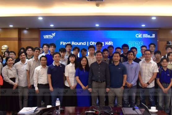 Chung kết Cuộc thi Sinh viên Nghiên cứu Khoa học USTH 2026: Lan tỏa tinh thần nghiên cứu và đổi mới sáng tạo Chung kết Cuộc thi Sinh viên Nghiên cứu Khoa học USTH 2026: Lan tỏa tinh thần nghiên cứu và đổi mới sáng tạo