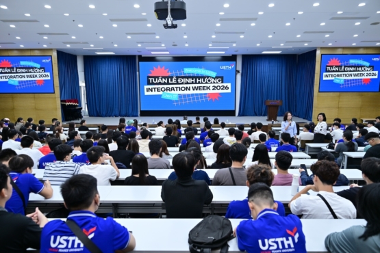 Integration Week 2026: Trang bị hành trang giúp Gen 17 tự tin hòa nhập tại USTH Integration Week 2026: Trang bị hành trang giúp Gen 17 tự tin hòa nhập tại USTH