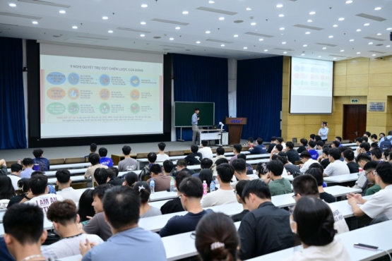 Tuần sinh hoạt chính trị – sinh hoạt công dân USTH năm học 2026 – 2027: Rèn luyện bản lĩnh thế hệ trẻ trong kỷ nguyên mới